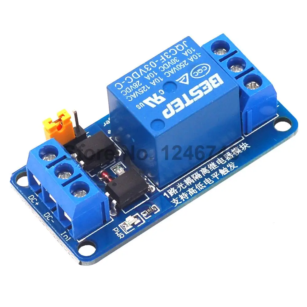 1PCS 3V Single-channel Relay Isolation Drive Control Module High Level Drive NEW 