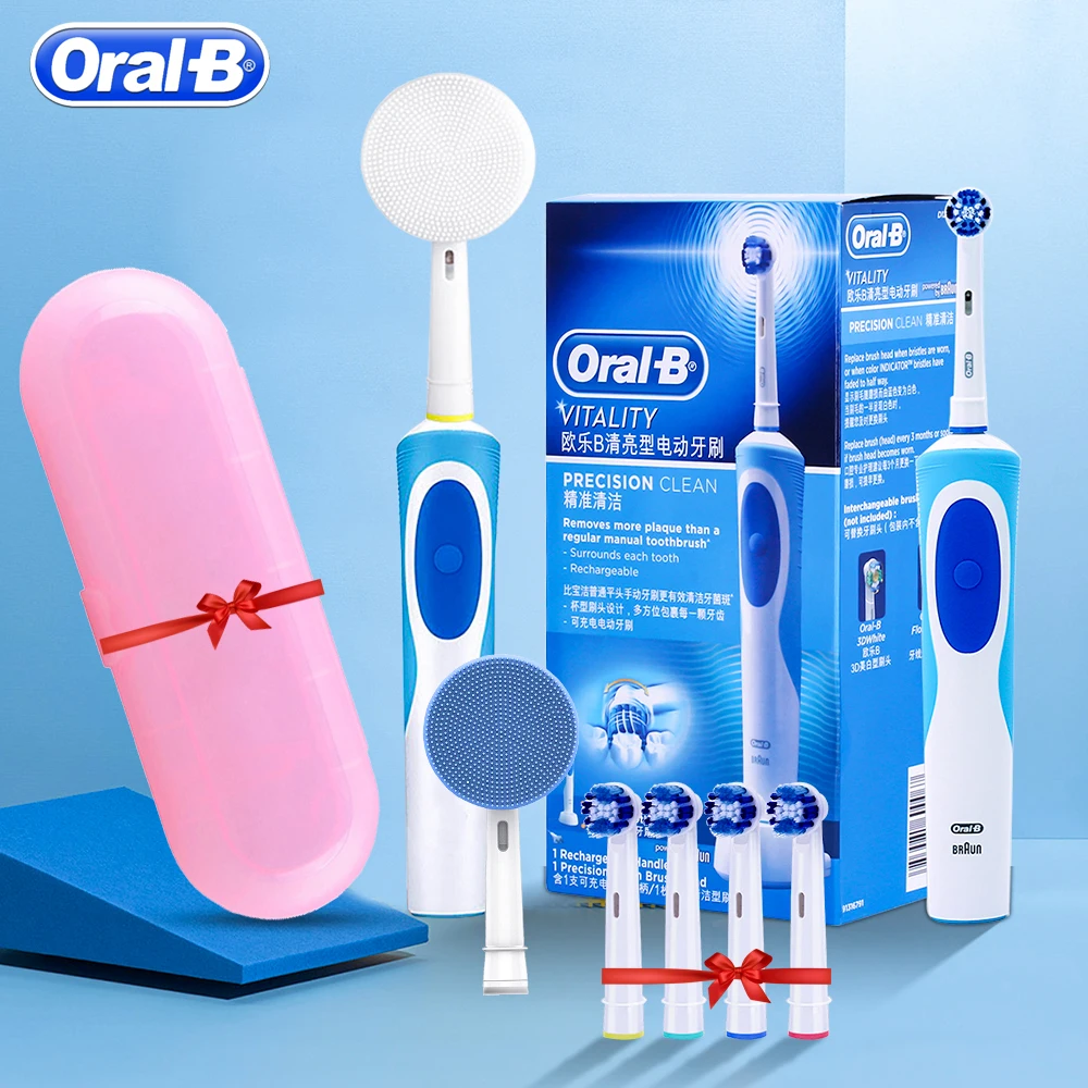 Зубная щетка Oral B D12013 звуковая электрическая перезаряжаемая|Электрические