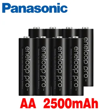 

Panasonic Eneloop 1.2V 2500mAh NI-MH AA Rechargeable Battery For Flashlight Camera Toy control PreCharged high capacity Battery