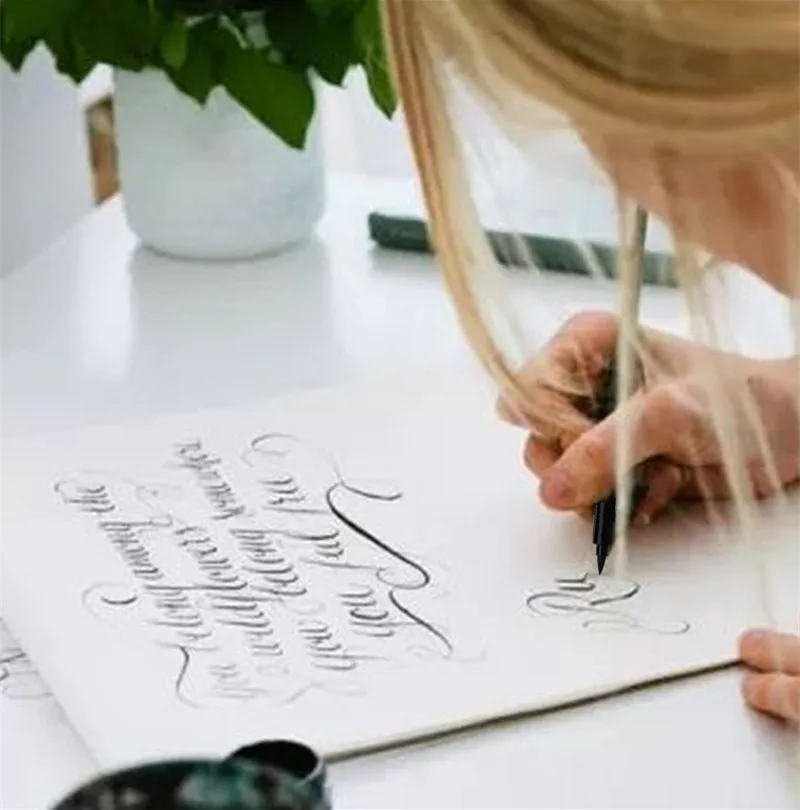 Multifunction Pen 3PCS/LOT OR 1PCS Drawing Traces Brush Marker Student Practicing Calligraphy
