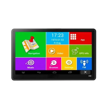 

7 Inch SAT NAV 8GB Car Truck HGV LGV EU Lifetime Map Latest Europe Map Sat Nav Truck Gps Navigators Automobile GPS Navigation