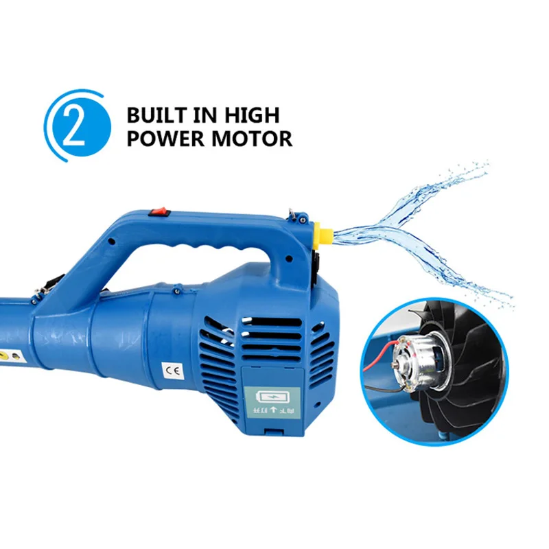 Agricultural electric sprayer hand-held air blast gun high pressure blow dryer spray machine mist sprayer no battery