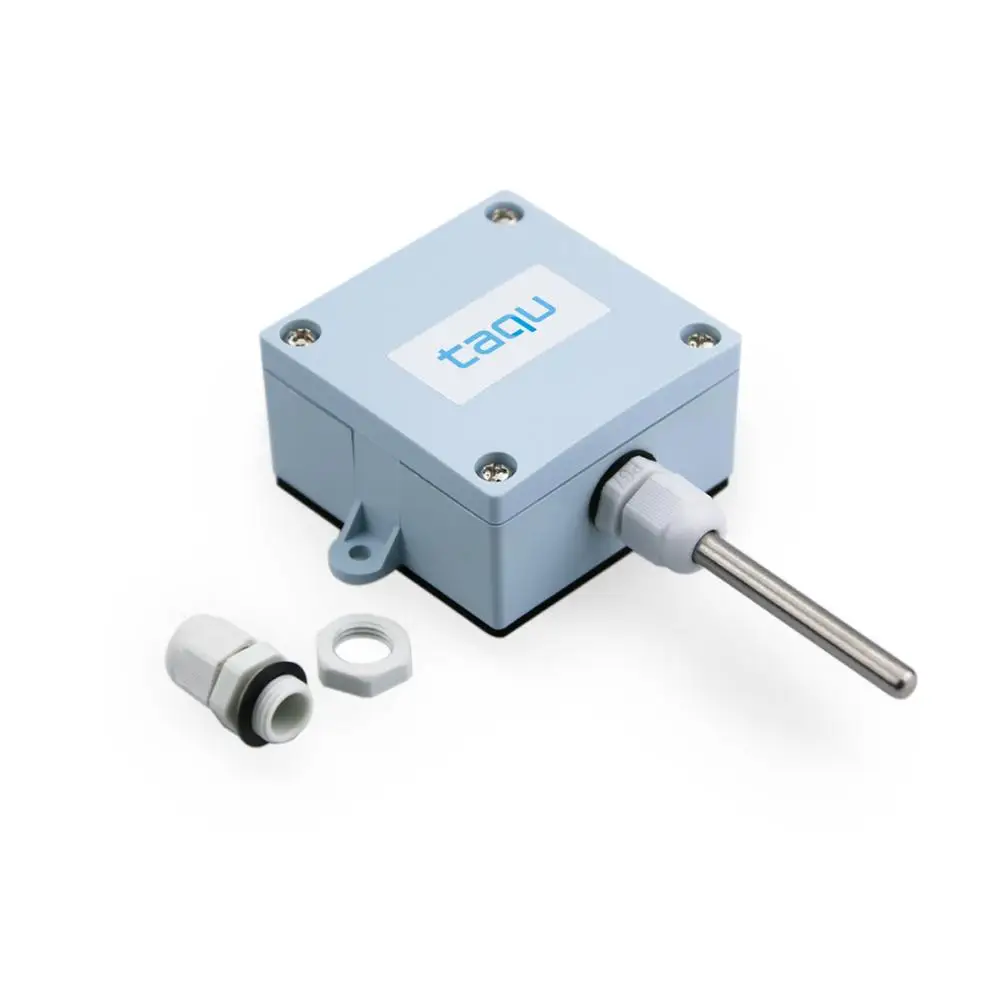 

TAQU T30 Outdoor Temperature and Humidity Sensors Transmitter 4-20mA Output 2 Wire -40- 80 C 0.5 CFS 0-100RH 5%RH FS 60mm Probe