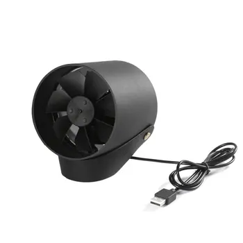 

Adjustable Wind Speed Creative Round USB Interface Tube-shaped Design Double Motor Metal Body Touch Switch Two-Way Mini Fan