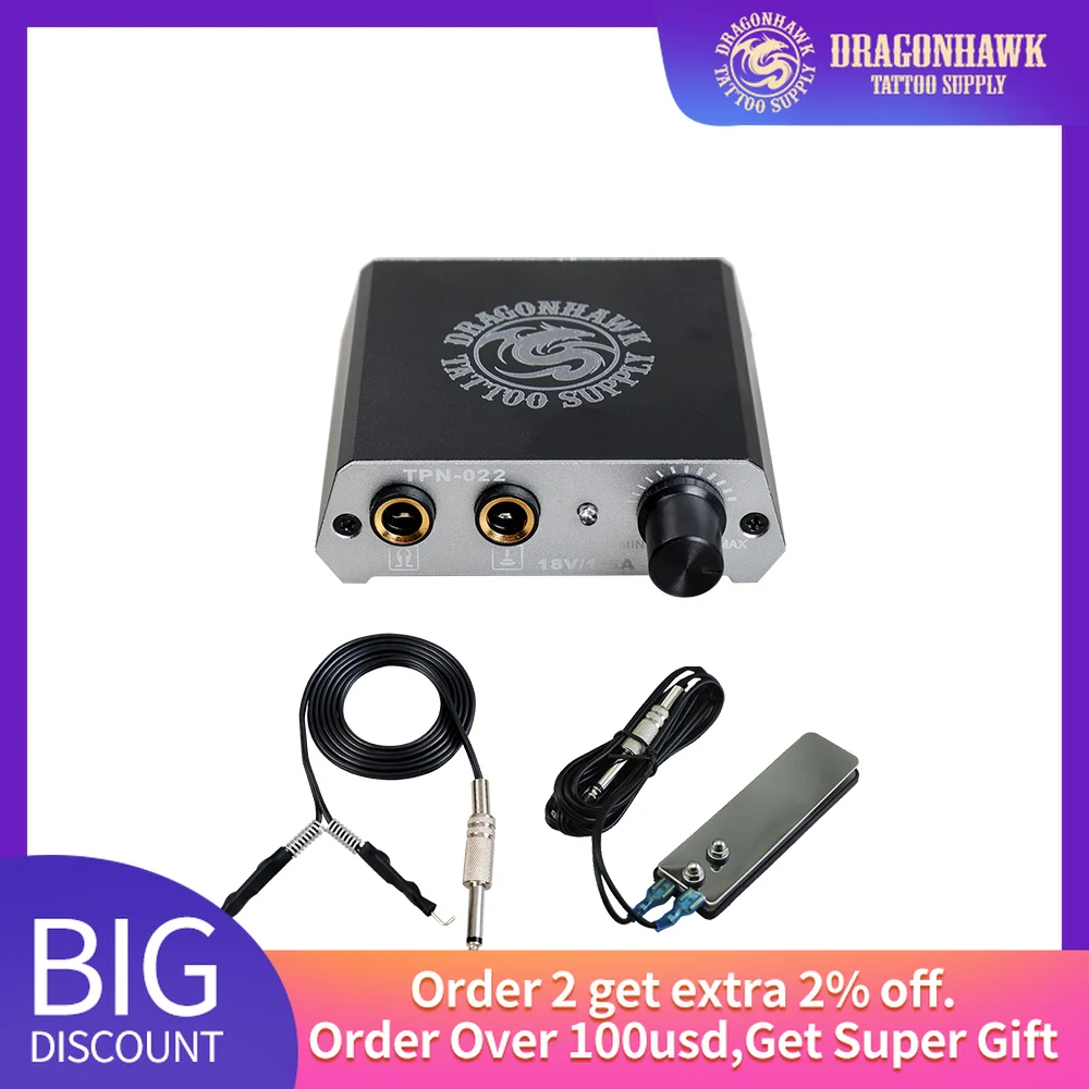 Tattoo Source Digital Mini Power Supply Equipment supplies For Linner shader Machine Guns | Красота и здоровье