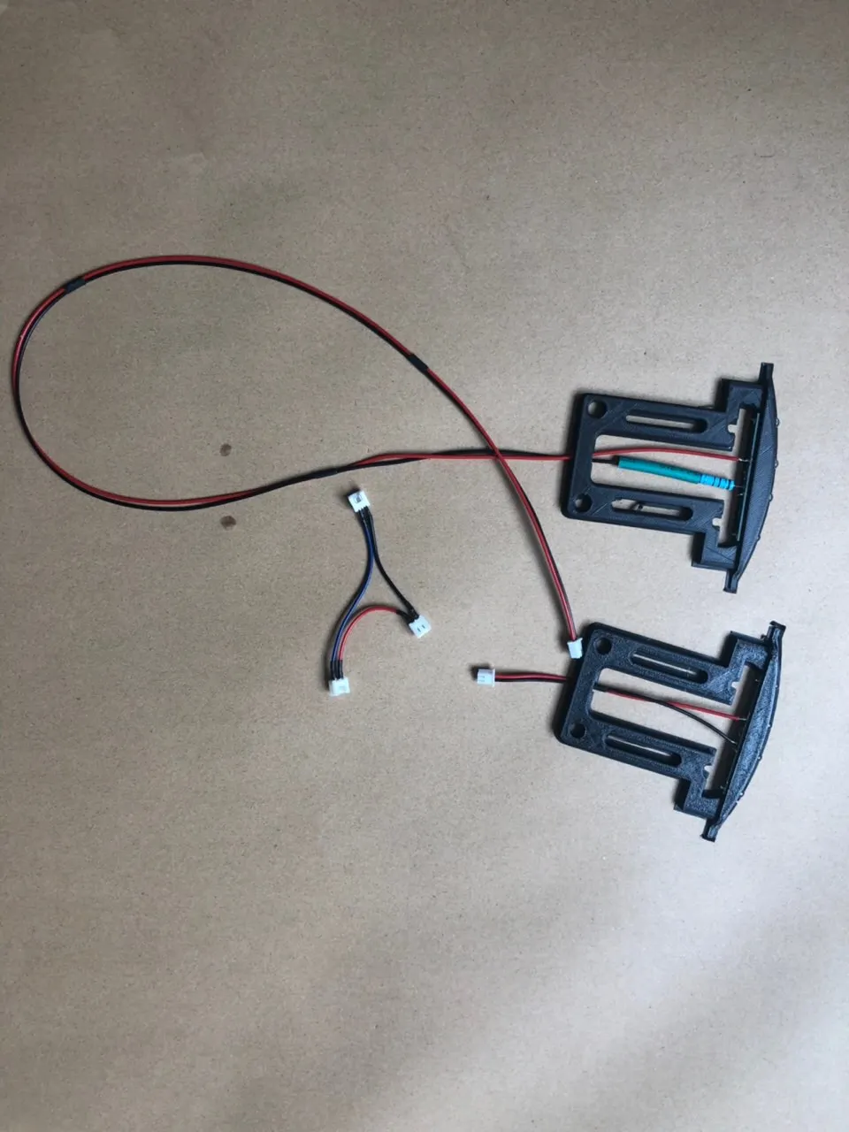 Набор деталей для электрического скейтборда, светильник(передняя+ задняя+ кабели
