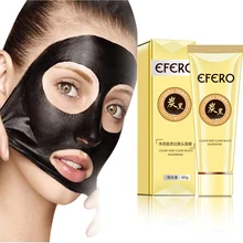 Полоски для носа, черная маска для удаления черных точек, маска для ухода за лицом, черная маска для носа, полоска для пор, Очищающая маска для кожи EFERO