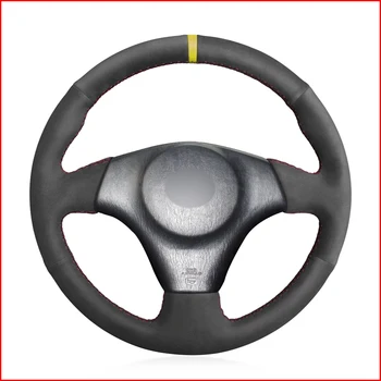 

Suede Yellow Marker Steering Wheel Cover for Toyota RAV4 1998-2003 Celica 1998-2005 Corolla (US) 2003-2008 Matrix 2003-2008 MR2