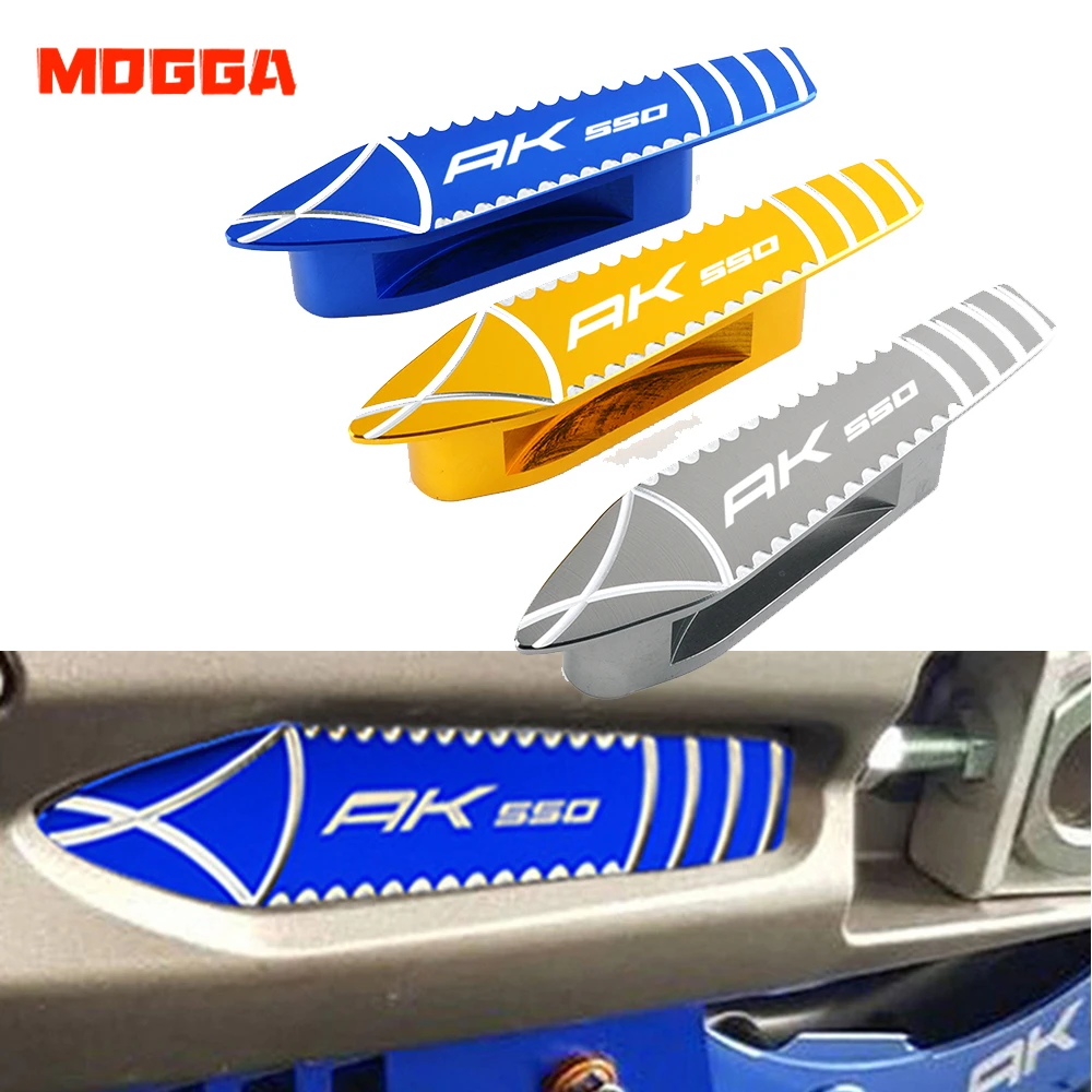 

Высококачественные мотоциклетные алюминиевые аксессуары с ЧПУ для KYMCO AK550 2017 2018 2019 2020, чехол с логотипом на руку скутера AK550