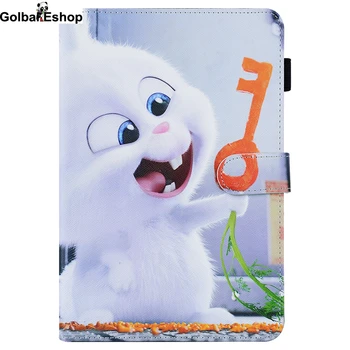 

For Samsung Galaxy Tab S7 Tablet Case SM-T870 T875 T876 2020 11 inch Cartoon Rabbit Leather Cover For Samsung Tab S7 11"