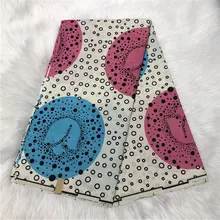 Горячая полиэстер воск ткань многоцветный дизайн Высокое качество Африканский Анкара воск ткань для платья P30