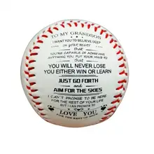

Training Baseball Compact Rubber Easy to Grip High Strength Softballs for Players Softballs Baseballs