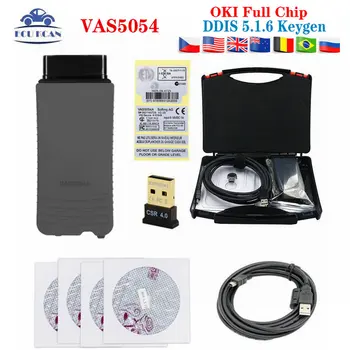 

Best VAS5054A ODIS 5.13 License VAS5054 With Original OKI Chip Bluetooth VAS 5054 Support UDS Protocol VAG5054A Diagnostic Tool