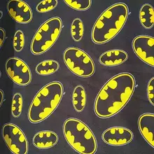108*100 см мультфильм Бэтмен Хлопок Ткань Детские Diy ручной работы дизайнерское постельное белье домашняя рубашка для мальчика кошелек из ткани одеяло