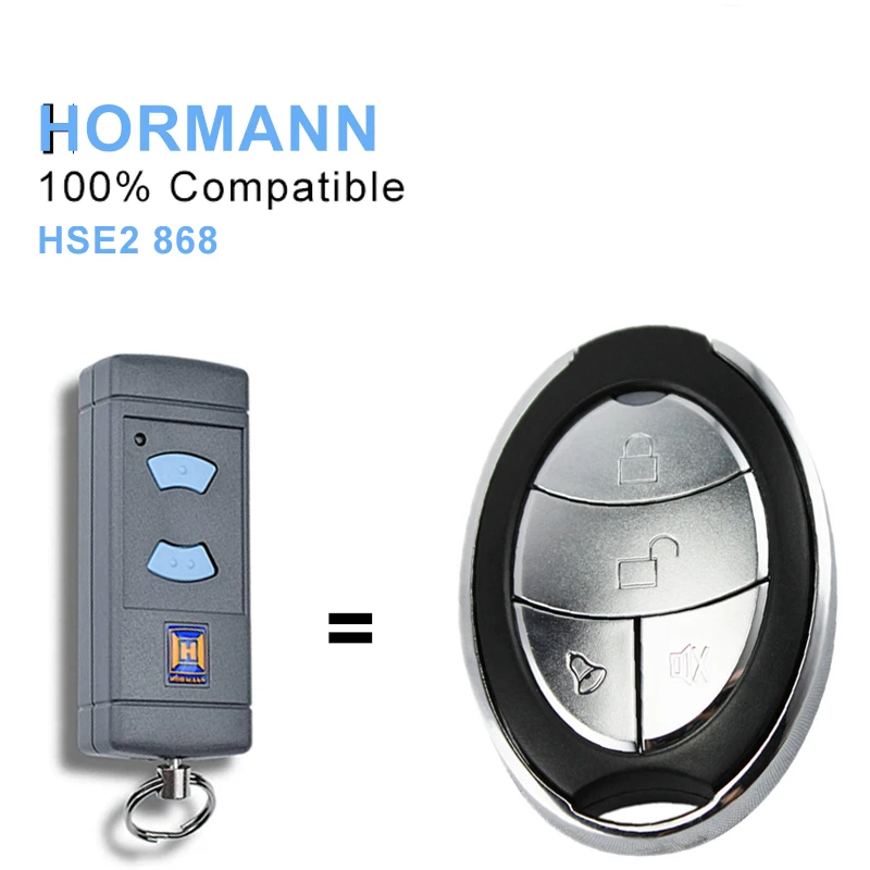 HORMANN HSE2 868 reemplazo de Control remoto de garaje con batería