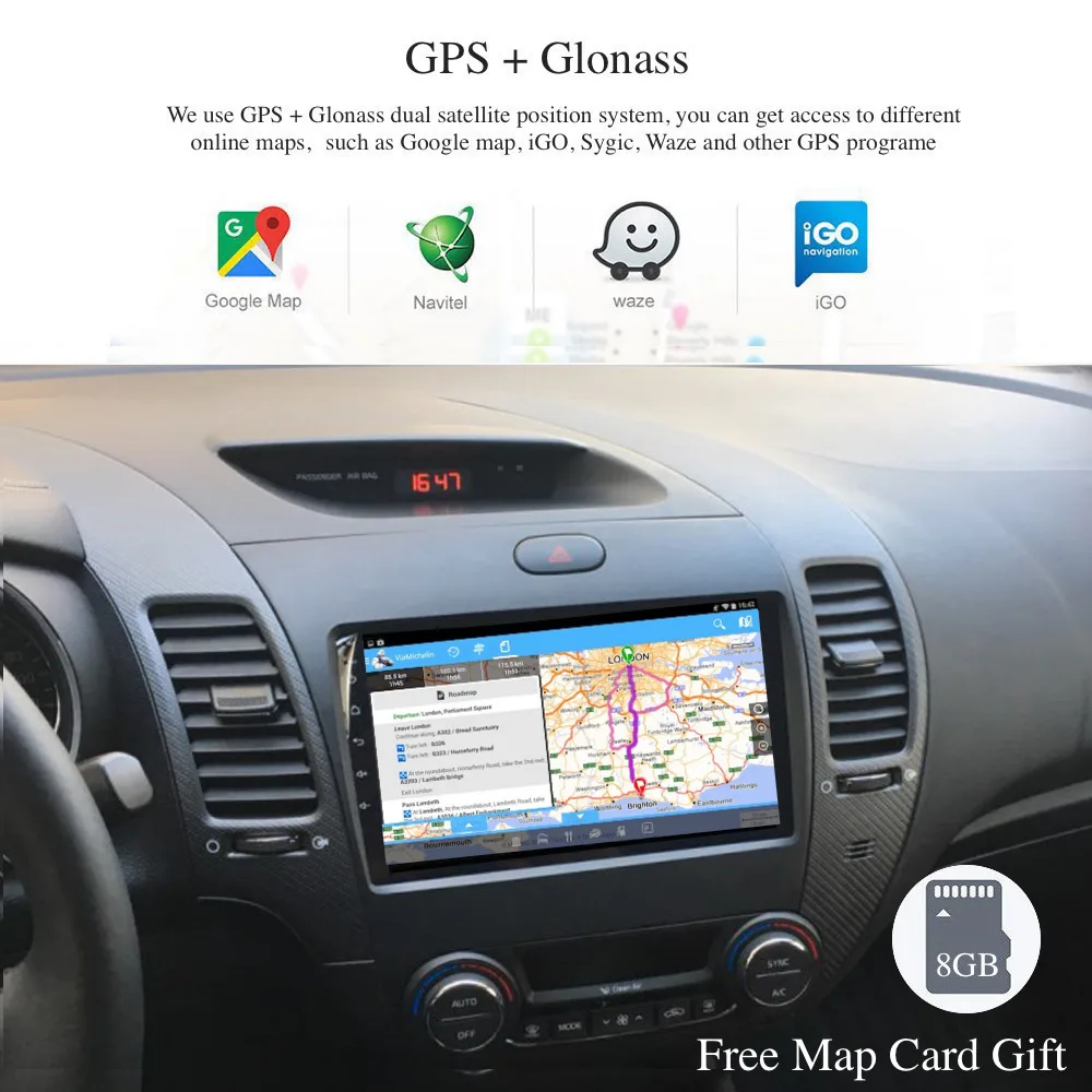 Flash Deal Android 9.0 2 Din GPS for KIA Forte / K3 2013 2014 2015 2016 2017 2018 Car Radio PX6 DSP IPS HDMI 4Gb+64Gb RDS WIFI USB Free Map 1 Flash Deal Android 9.0 2 Din GPS for KIA Forte / K3 2013 2014 2015 2016 2017 2018 Car Radio PX6 DSP IPS HDMI 4Gb+64Gb RDS WIFI USB Free Map 1
