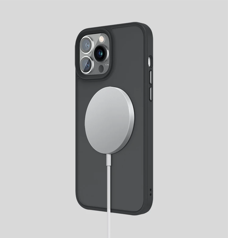 iphone 13 phone case Magnetic Case For iPhone 13 12 Pro Max Mini Magsafing Magnet Cover Wireless Charging Shockproof Protection PC TPU Matte Fundas clear case iphone 13