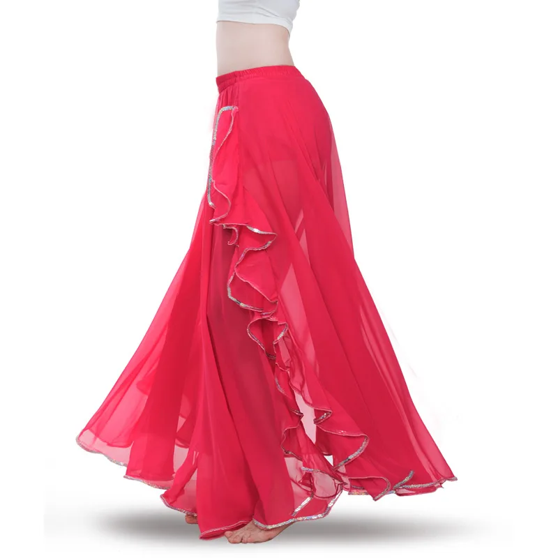 New design high quality top grade bellydancing skirt belly dance skirts wrap skirt for belly ance or performance-6006