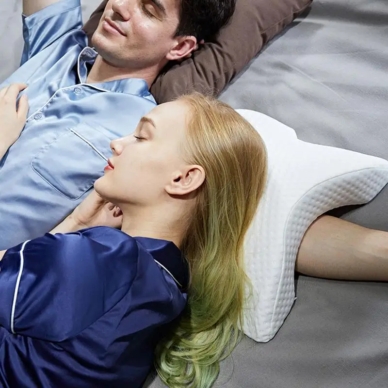Memory Foam постельные принадлежности защитная подушка для шеи медленный отскок многофункциональная память анти-давление подушка для рук здоровье шеи пара подушка