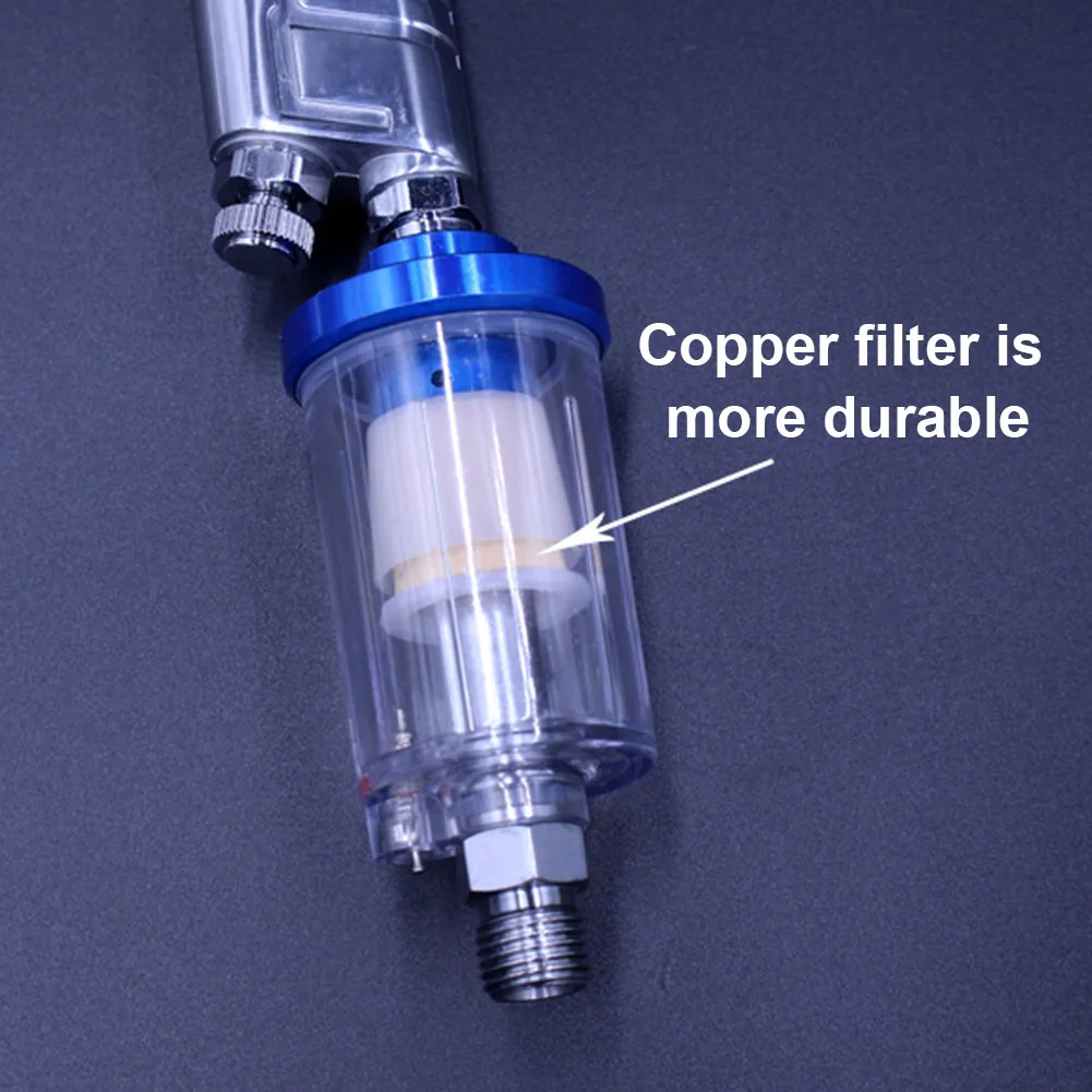 

Small Filter Air Moisture Water Oil Separator Durable For Compressor Spray Paint Tool SEP99