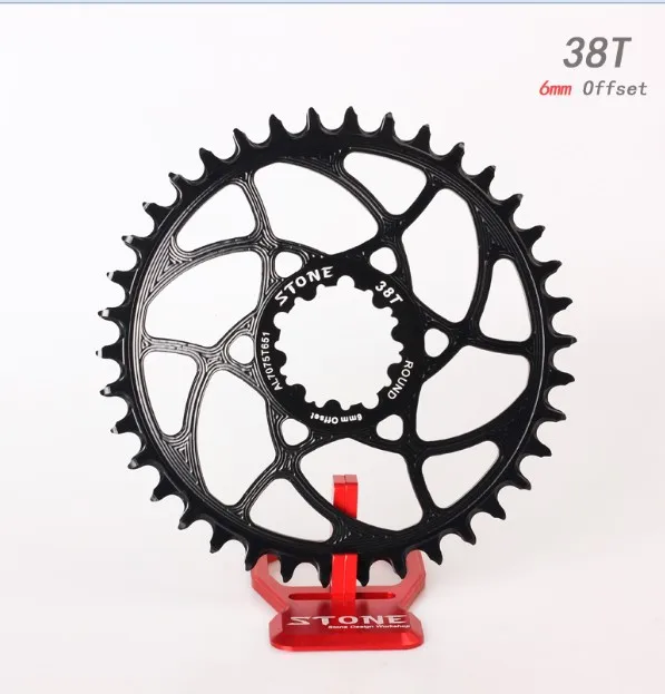 Bicycle Chainring Narrow Wide 30 32 34 36 38T 6mm offset for GXP xx1 Eagle GX X01 X0 X9 1x System bicycle parts - Цвет: Тёмно-синий