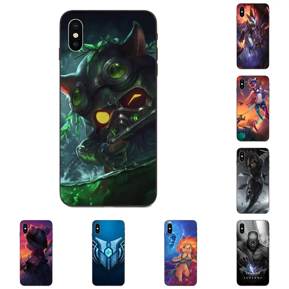 Для Huawei Honor 5A 6A 6C 7A 7C 7X8 8A 8C 8X9 9X10 10i 20 Lite рro милые аксессуары для телефона League of Legends