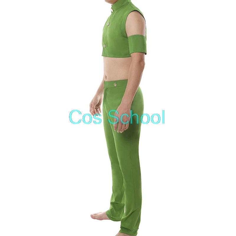 Cos School аниме The Seven Deadly Sins Косплей костюмы мелйод зеленый костюм Дракон грех гнева костюмы на Хэллоуин
