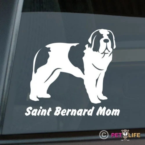 Стикер для мамы Saint Bernard Виниловая наклейка на компьютер | Игрушки и хобби