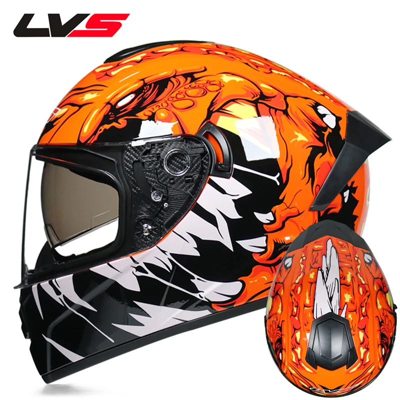 

DOT approved motorcycle helmet racing full face helmet capacete double lens locomotive off-road helmet cascos para moto