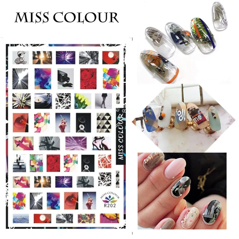 

1 Sheet Super Thin Adhesive 3D Nail Art Nail Slider Sticker Rose Gold Letter Decals Snake Coral Post Stamp Alphabet Line Designs