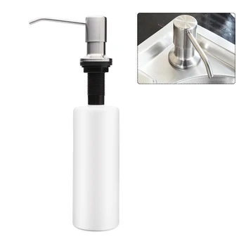 

Manual Soap Dispenser Hand Washing Stainless Steel Disinfection Dispenser Elbow-Press Disinfection Plastic Pump For Home Hotel