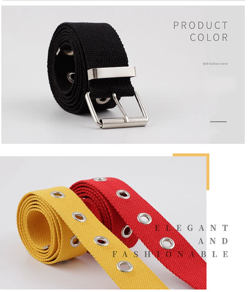 Корейский Роскошный модный Воздушный пояс для глаз нейлоновый холщовый ремень джинсы Джокера Индивидуальные Модные женские декоративные часы пояс панковские штаны