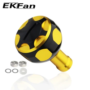 

EKFan New Diameter 26mm Fishing Reel Handle Knob With Bearings Fit For 7mm*4mm*2.5mm Shaft Fishing Reel Tool For Spinning Reel