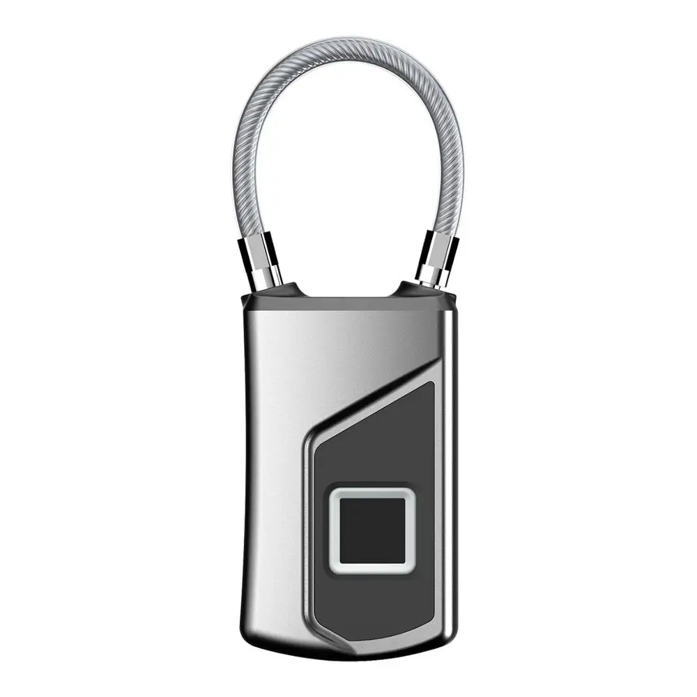 

Lonsonho Smart Fingerprint Bag Lock Keyless Finger Print Padlock Waterproof USB Rechargeable Locker