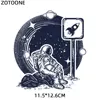 ZOTOONE Astronaut Robot Patch Iron on Transfers for Clothing T-shirt Bear Stickers Diy Heat Transfers Appliques E ► Photo 2/6