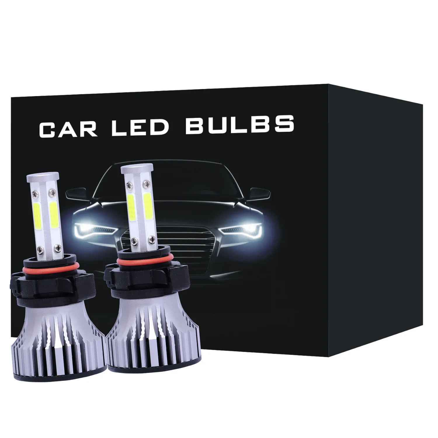 

2pcs/Set 26W 8000LM Car Led Headlights Aviation Aluminum 50*40mm Auto Parts