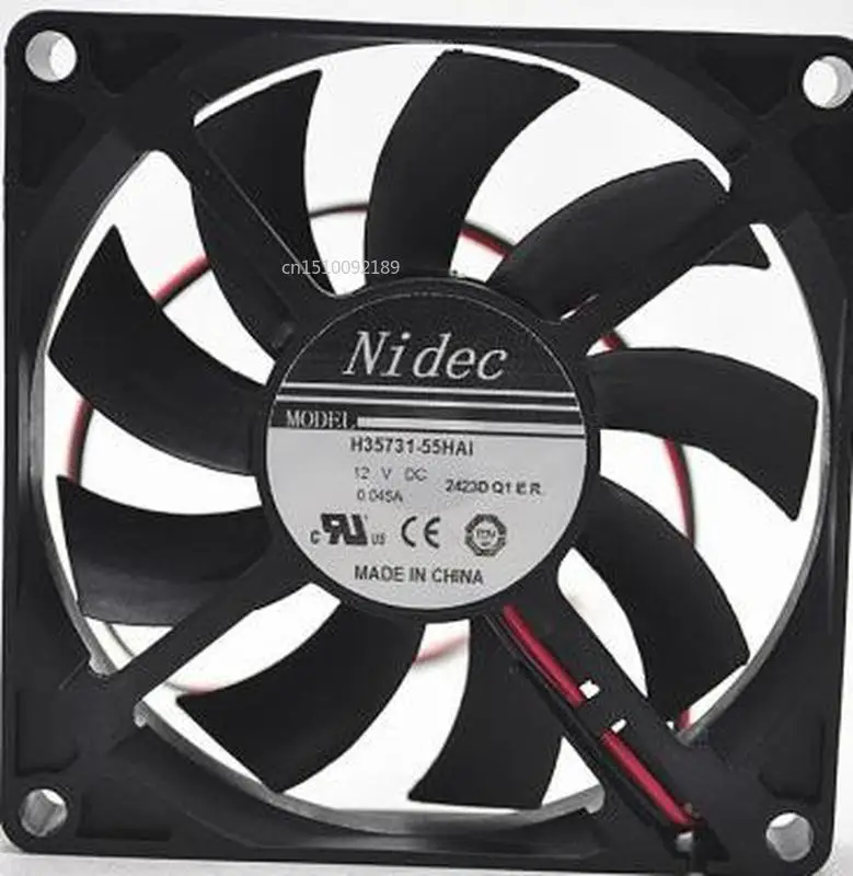 Для H35731-55HAI 12V 0.045A 8 см 8015 ультра-тихий 2-проводной Вентилятор охлаждения