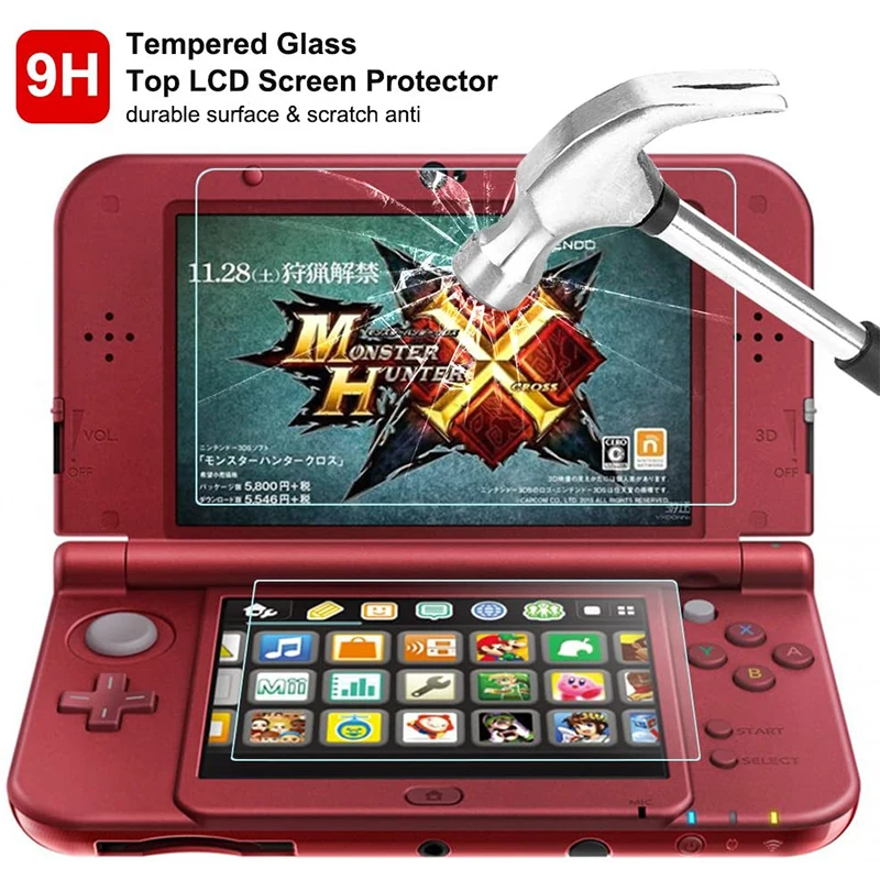 

Nintendo New 3DS XL LL2/6 шт., защитная пленка для Nintendo 3DS XL LL new nintendo 3ds пленка protector 3ds 3ds glass cover 3ds screen protector console nintendo 3ds xl Закаленное стекло nintendo 3ds xl 3ds glass cover