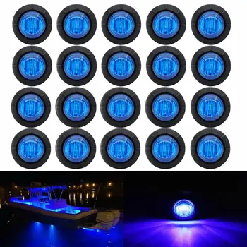 

Motor Installation Underwater Pontoon Boat Transom Navigation Light Pre-drilled holes and wire