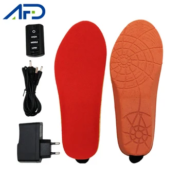 

Rechargeable USB Heat Insoles Electric Foot Warmer with Wireless Remote Control Heating Thermal Insoles Winter Keep Warm Insoles