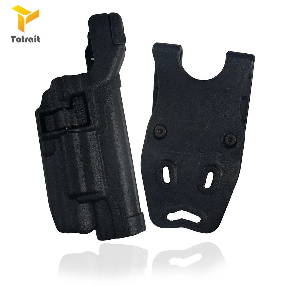 

TOtrait LV3 gun holster colt 1911 Tactical Accessories Gun Holster with Laser Attachment High Quality polyurethan