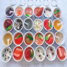 Модель Еда брелок креативные маленькие подарки мини сумочка кулон Лидер продаж изделия для праздника