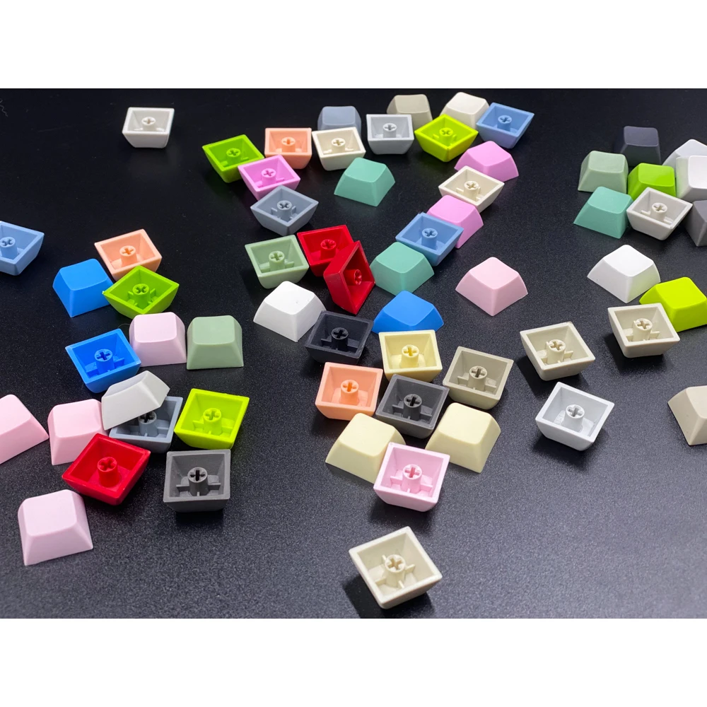 Пустая клавиатура MP 1U XDAS keys PBT смешанные цвета переключатели Cherry MX колпачки для