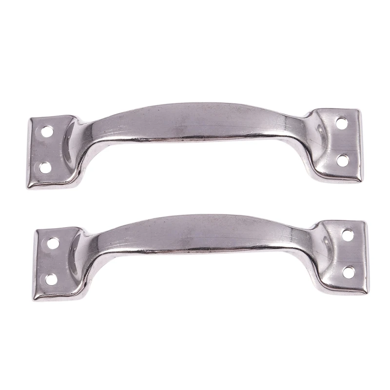 

2 Pcs Wardrobe Gates Windows Metal Handles Pull 10.2 cm Length