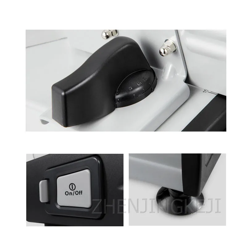 220V Electric Slicer Multifunctional Commercial Household Manual Small Meat Planer Shabu Lamb Hot Pot Fruit And Vegetable Slicer 4
