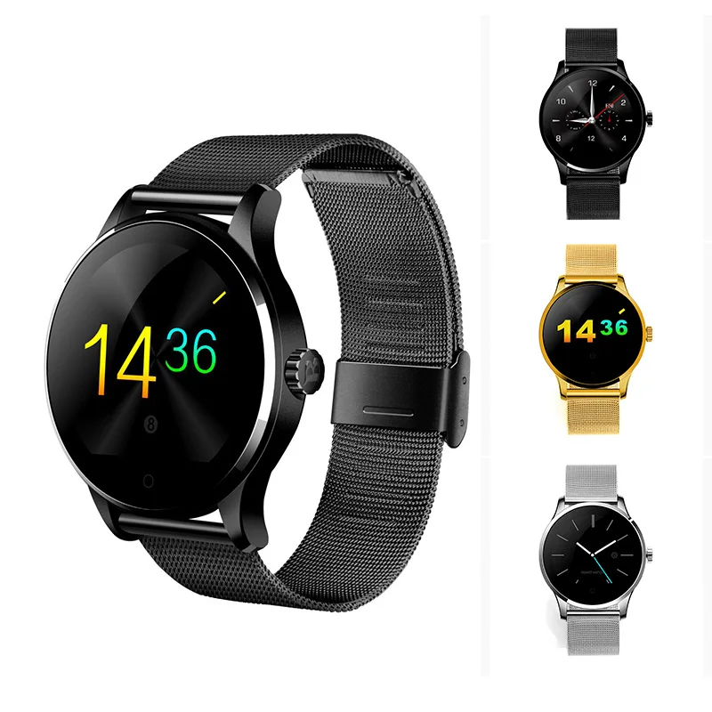 

NEW Smart Watch K88H Bluetooth Smartwach 1.2'' IPS Screen Support Heart Rate Monitor Pedometer Wristwatch For IOS Android