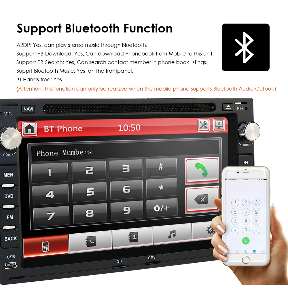 Sale Car DVD Radio For Old V W Transporter T4/T5 Bora Passat Mk5 Golf Mk4 PoloJetta GPS Radio Stereo Car Multimedia RDS SWC DAB SD BT 6