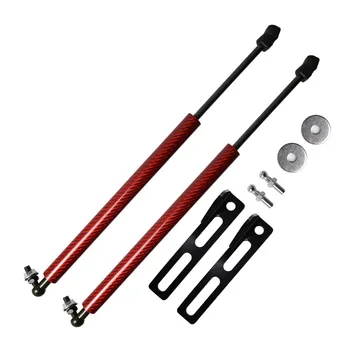

for Toyota Nadia 1998-2003 2x Front Hood Bonnet Modify Gas Struts Carbon Fiber Lift Support Shock Damper