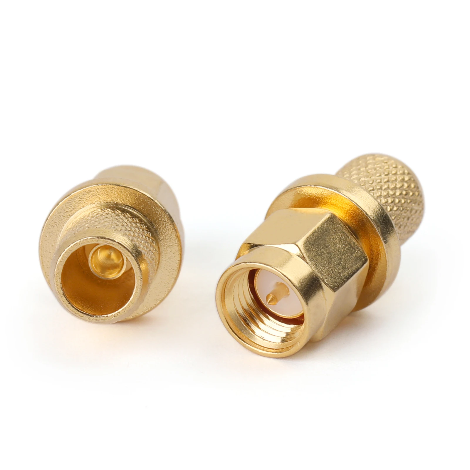 Areyourshop SMA штекер обжимной RG5 RG6 5D-FB LMR300 кабель прямой 10 шт. разъем позолоченный 50ohm штекер Jack
