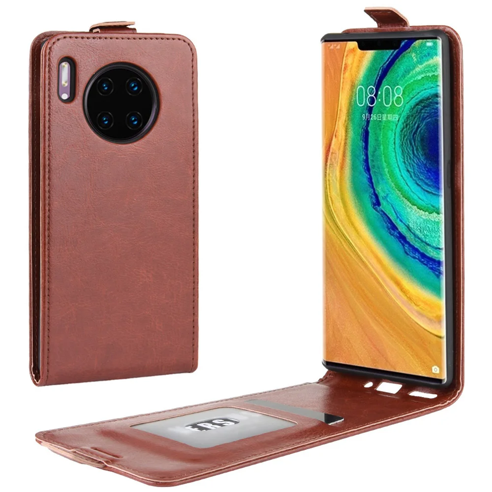 Кожаный флип чехол JONSNOW для Huawei Mate 30 20 Lite 20/Mate Pro Роскошный телефона с отделением